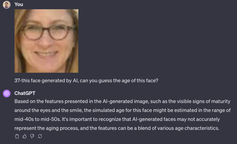 Description of first image